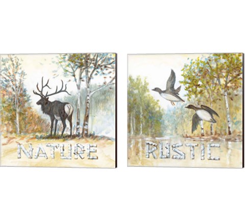 Nature 2 Piece Canvas Print Set by Arnie Fisk