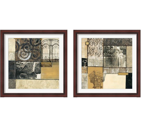 Classical Ruins 2 Piece Framed Art Print Set by Connie Tunick