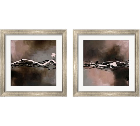 Syncopation  2 Piece Framed Art Print Set by Laurie Maitland