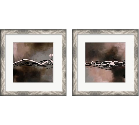 Syncopation  2 Piece Framed Art Print Set by Laurie Maitland