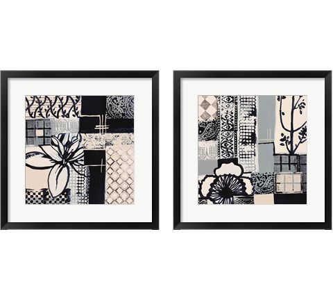 Nature's Patterns 2 Piece Framed Art Print Set by Leslie Bernsen