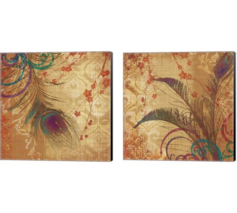 Birds of a Feather 2 Piece Canvas Print Set by Tandi Venter