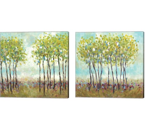 Foxwood  2 Piece Canvas Print Set by Wani Pasion