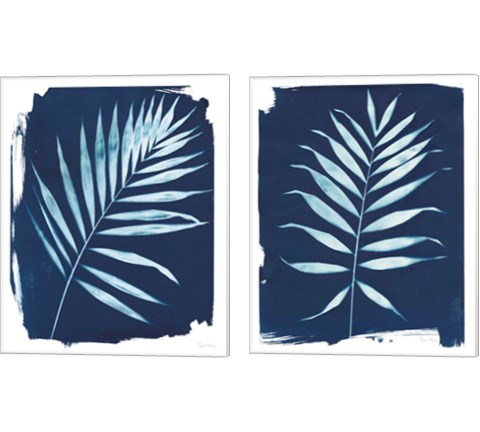 Nature By The Lake - Frond 2 Piece Canvas Print Set by Piper Rhue