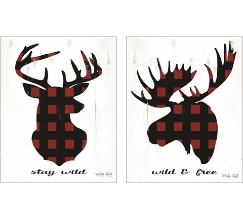 Stay Wild 2 Piece Art Print Set by Cindy Jacobs