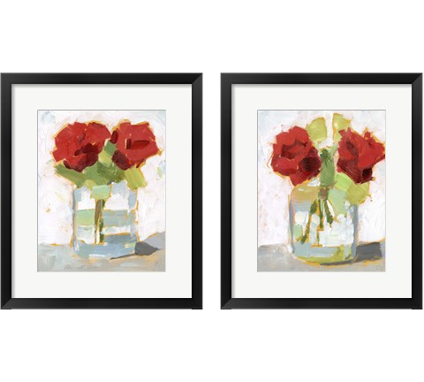 Cut Roses 2 Piece Framed Art Print Set by Ethan Harper