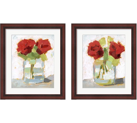 Cut Roses 2 Piece Framed Art Print Set by Ethan Harper