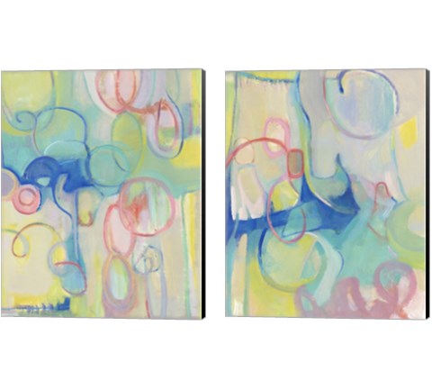 Lasso  2 Piece Canvas Print Set by Timothy O'Toole
