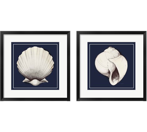 Coastal Shell 2 Piece Framed Art Print Set by Avery Tillmon