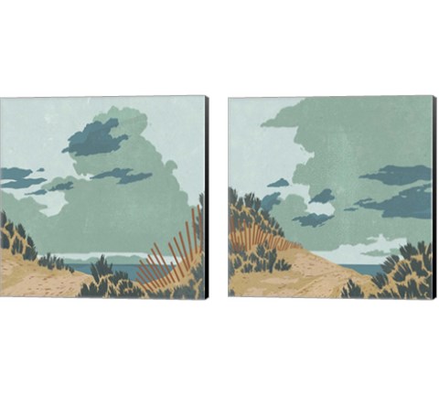 Hidden Dune 2 Piece Canvas Print Set by Jacob Green
