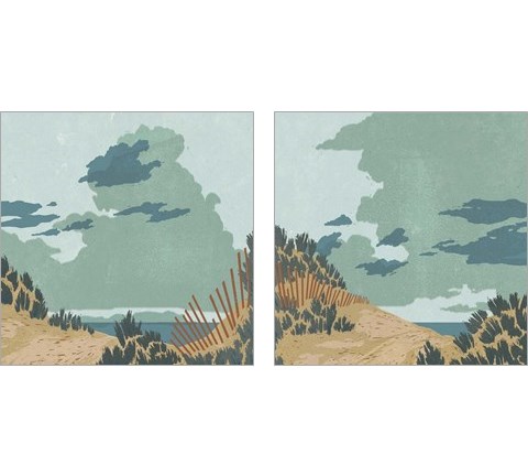 Hidden Dune 2 Piece Art Print Set by Jacob Green