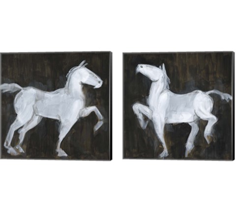 High Stepping 2 Piece Canvas Print Set by Jacob Green