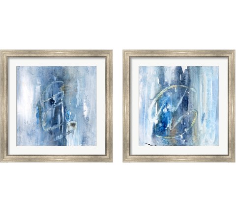 Circle of Love & Cool 2 Piece Framed Art Print Set by Joyce Combs
