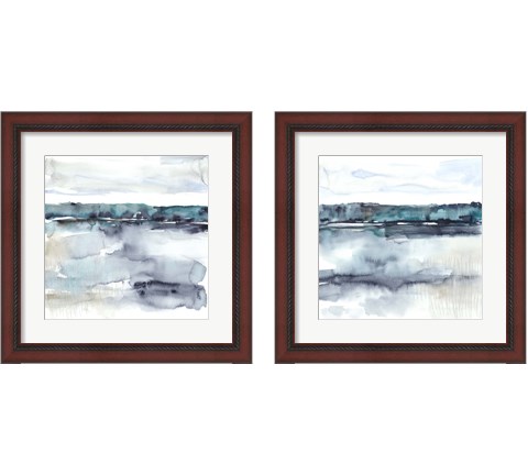 View Across the Lake 2 Piece Framed Art Print Set by Jennifer Goldberger