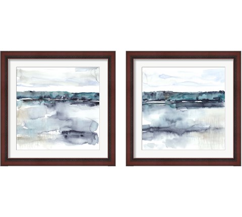 View Across the Lake 2 Piece Framed Art Print Set by Jennifer Goldberger