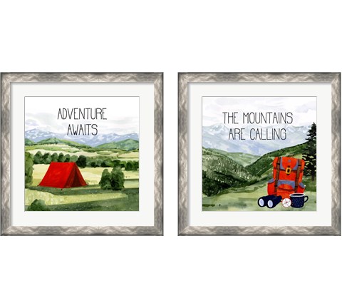 Outdoor Adventure 2 Piece Framed Art Print Set by Victoria Borges