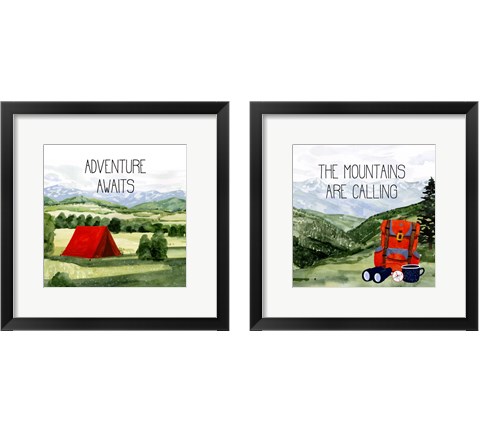 Outdoor Adventure 2 Piece Framed Art Print Set by Victoria Borges