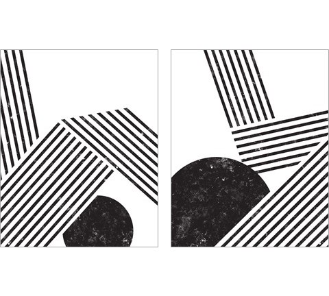 Orthograph 2 Piece Art Print Set by Jacob Green