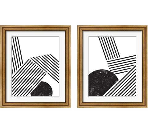 Orthograph 2 Piece Framed Art Print Set by Jacob Green