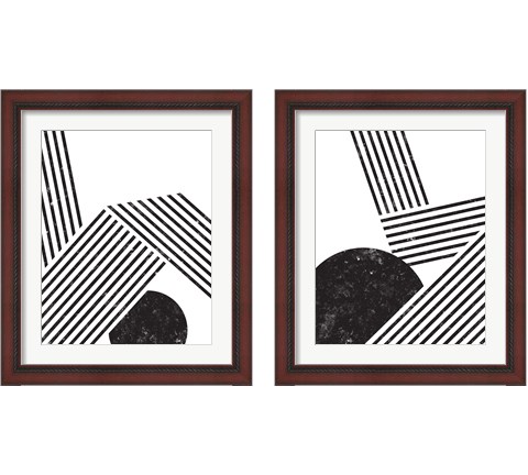 Orthograph 2 Piece Framed Art Print Set by Jacob Green