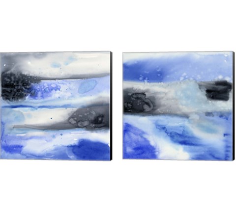 Laguna Azul 2 Piece Canvas Print Set by Alicia Ludwig