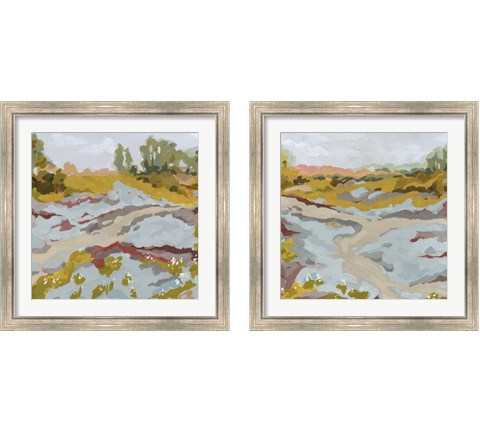 Lowland River 2 Piece Framed Art Print Set by Jacob Green