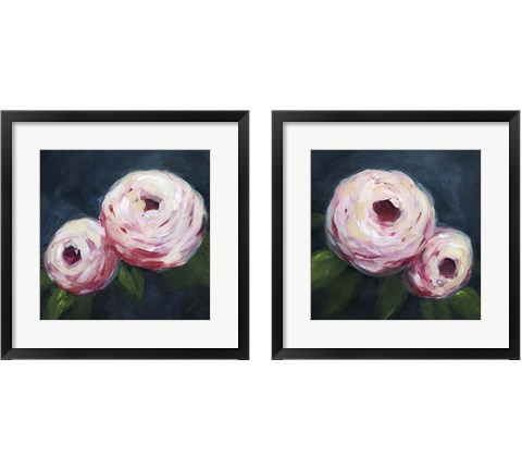 Ethereal Blooms 2 Piece Framed Art Print Set by Grace Popp
