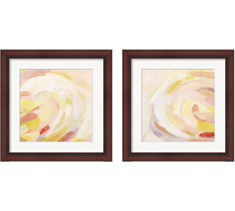 Sunburst Blossom 2 Piece Framed Art Print Set by Grace Popp