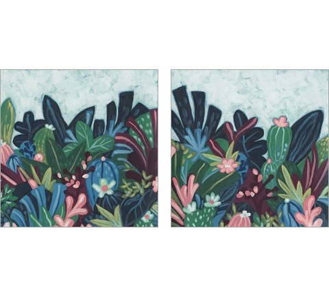 Tropic Vista 2 Piece Art Print Set by June Erica Vess