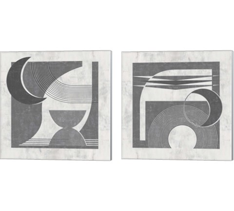 Day and Night 2 Piece Canvas Print Set by Melissa Wang