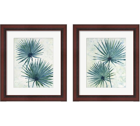 Palm Leaves 2 Piece Framed Art Print Set by Timothy O'Toole