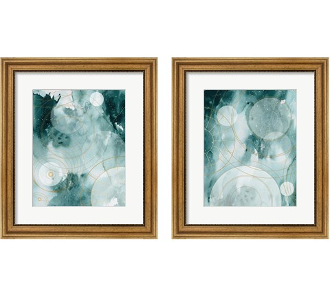 Magical Graduation Stars 2 Piece Framed Art Print Set by Jennifer Parker