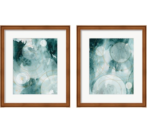 Magical Graduation Stars 2 Piece Framed Art Print Set by Jennifer Parker