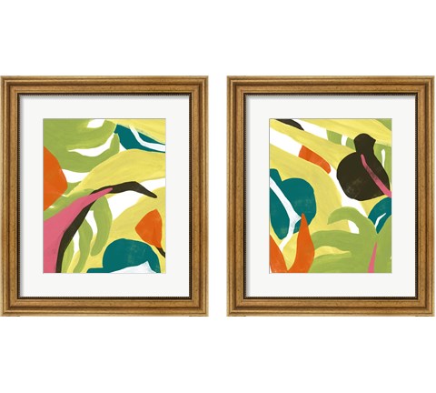 Mod Tropics 2 Piece Framed Art Print Set by June Erica Vess