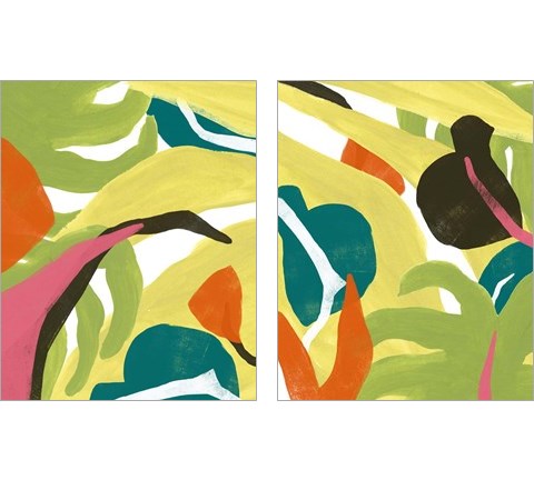 Mod Tropics 2 Piece Art Print Set by June Erica Vess