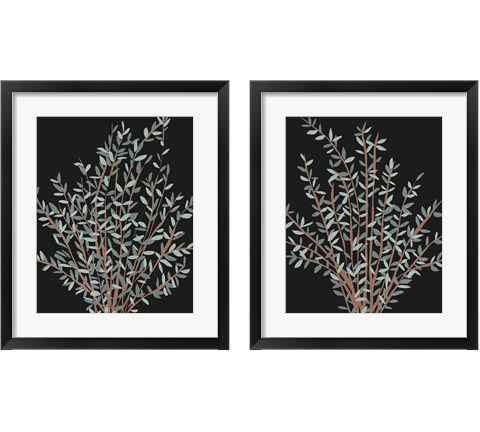 Gunni Eucalyptus 2 Piece Framed Art Print Set by Melissa Wang