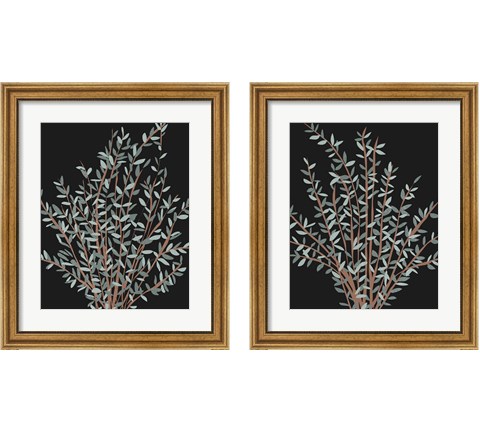 Gunni Eucalyptus 2 Piece Framed Art Print Set by Melissa Wang
