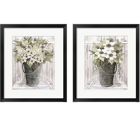 Galvanized Paris 2 Piece Framed Art Print Set by Cindy Jacobs