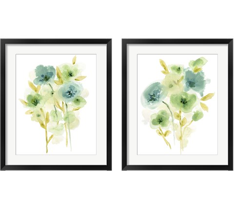 Meadow Bouquet 2 Piece Framed Art Print Set by June Erica Vess