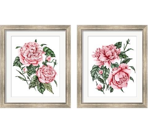 Roses are Red 2 Piece Framed Art Print Set by Melissa Wang