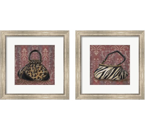 Evening Out on Red 2 Piece Framed Art Print Set by Hakimipour - Ritter