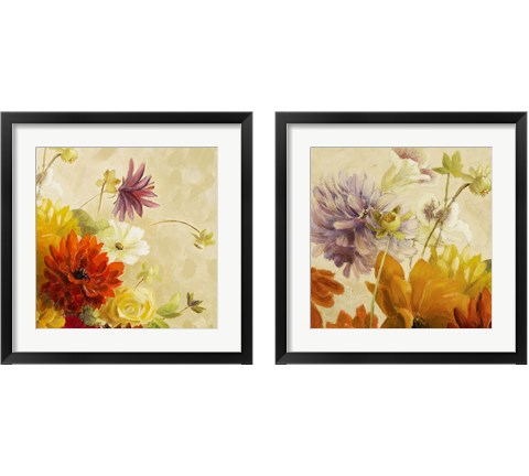 Early Bloomers 2 Piece Framed Art Print Set by Lanie Loreth