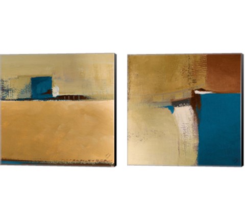 Discovery Square 2 Piece Canvas Print Set by Lanie Loreth
