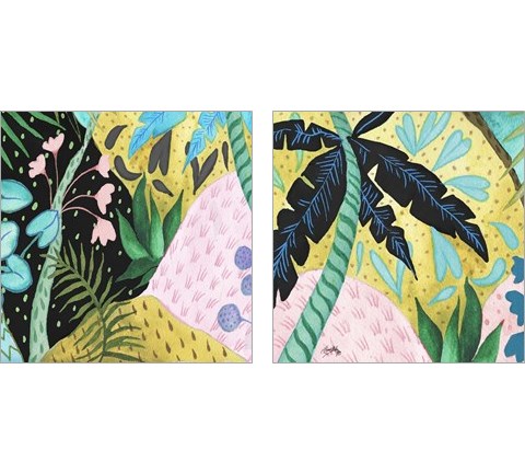 In the Tropics 2 Piece Art Print Set by Elizabeth Medley