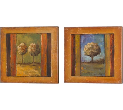 Lonely Trees 2 Piece Canvas Print Set by Patricia Pinto