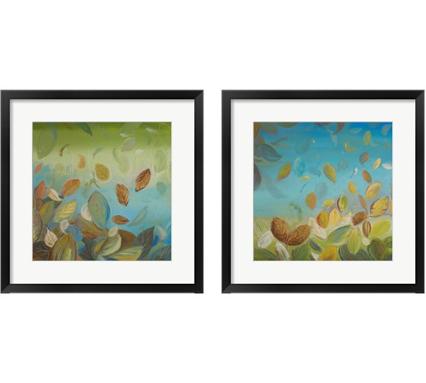 Thinking Green 2 Piece Framed Art Print Set by Patricia Pinto