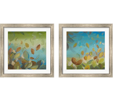 Thinking Green 2 Piece Framed Art Print Set by Patricia Pinto
