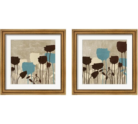 Floral Simplicity 2 Piece Framed Art Print Set by Patricia Pinto