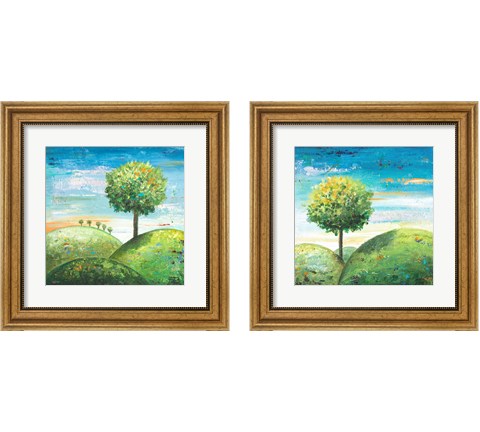Cute Tree 2 Piece Framed Art Print Set by Patricia Pinto