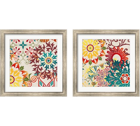 Attraction 2 Piece Framed Art Print Set by SD Graphics Studio